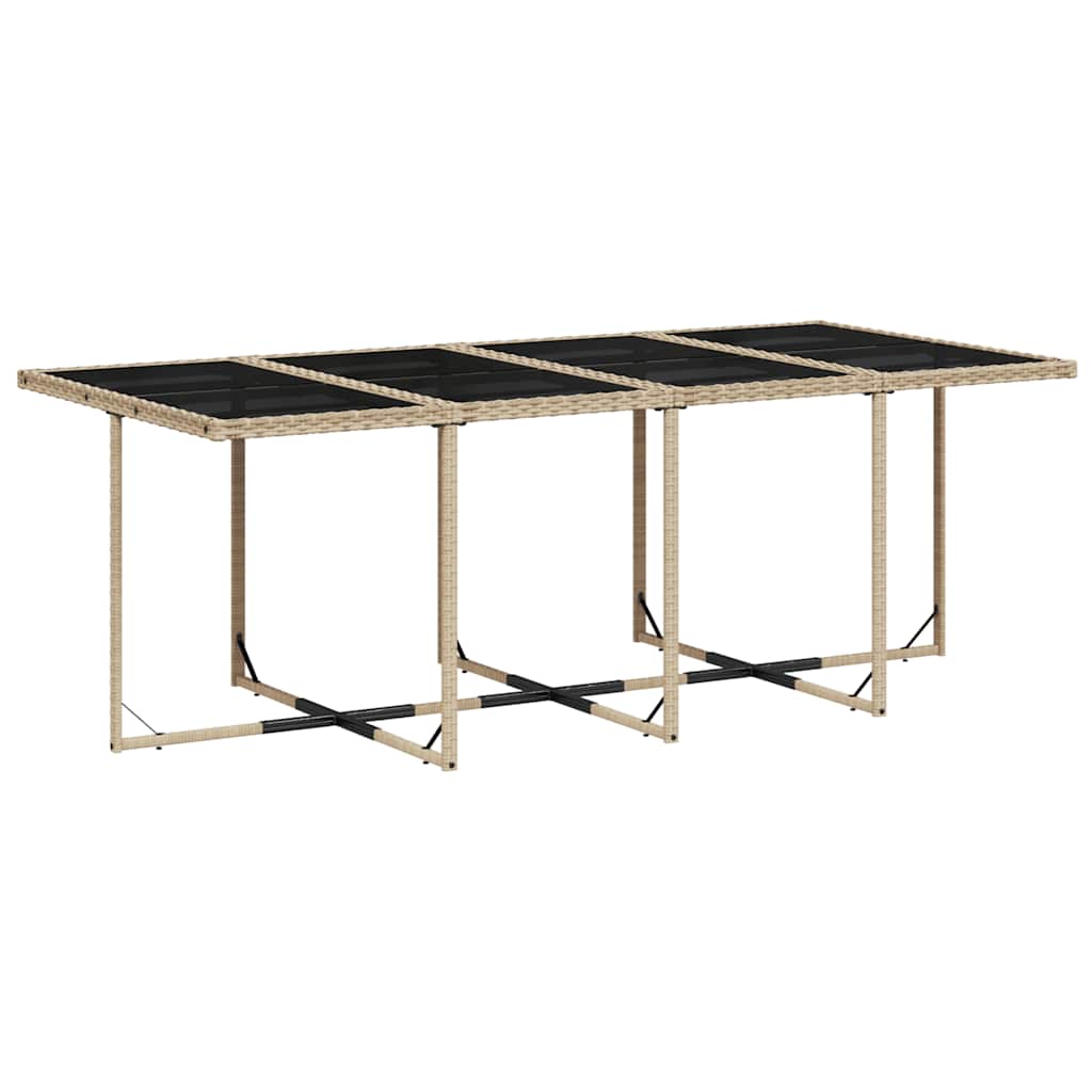 13-delige Tuinset met kussens poly rattan gemengd beige is nu te koop bij PeponiXL, paradijselijk wonen!