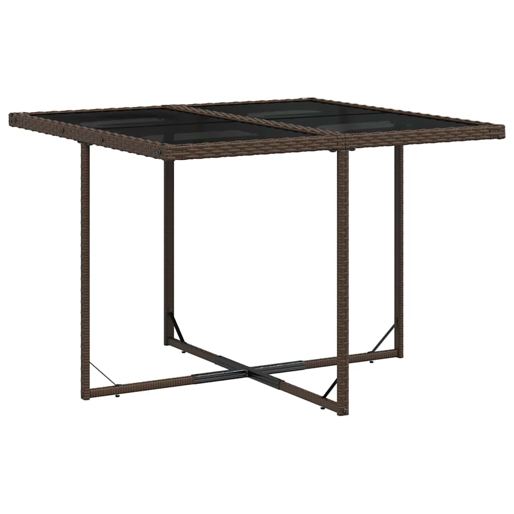 5-delige Tuinset met kussens poly rattan bruin is nu te koop bij PeponiXL, paradijselijk wonen!
