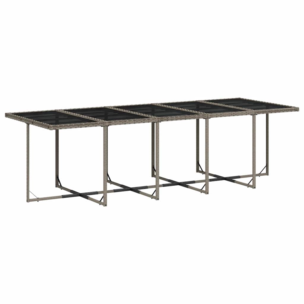 15-delige Tuinset met kussens poly rattan grijs is nu te koop bij PeponiXL, paradijselijk wonen!
