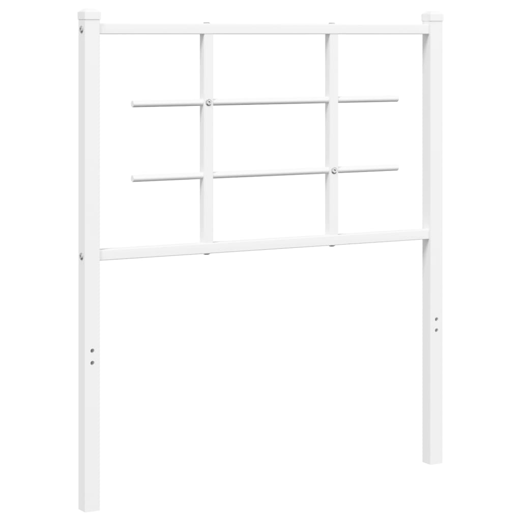 Vervangend hoofdbord 75 cm metaal wit is nu te koop bij PeponiXL, paradijselijk wonen!