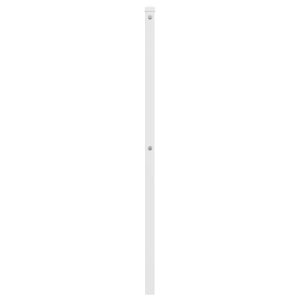 Vervangend hoofdbord 100 cm metaal wit is nu te koop bij PeponiXL, paradijselijk wonen!