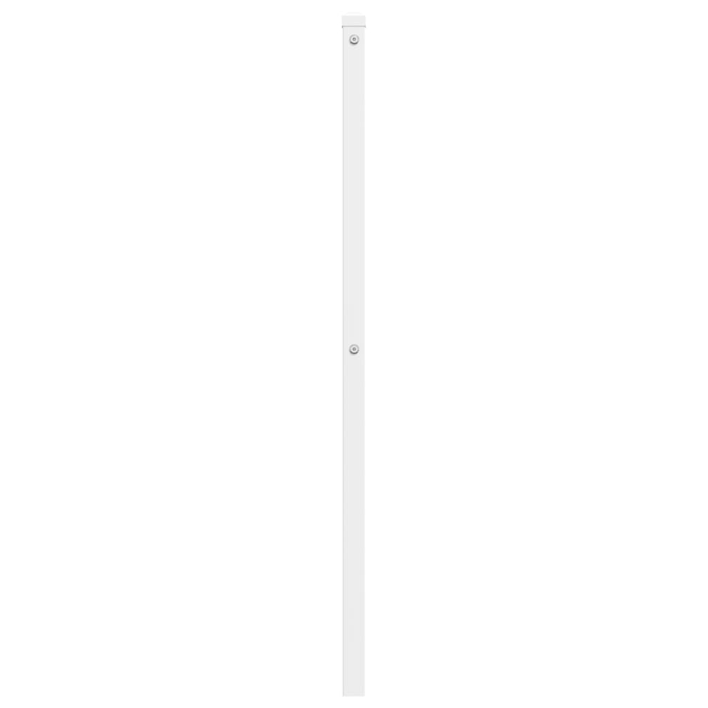 Vervangend hoofdbord 120 cm metaal wit is nu te koop bij PeponiXL, paradijselijk wonen!