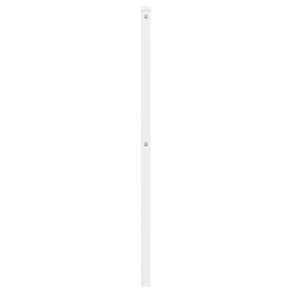 Vervangend hoofdbord 135 cm metaal wit is nu te koop bij PeponiXL, paradijselijk wonen!