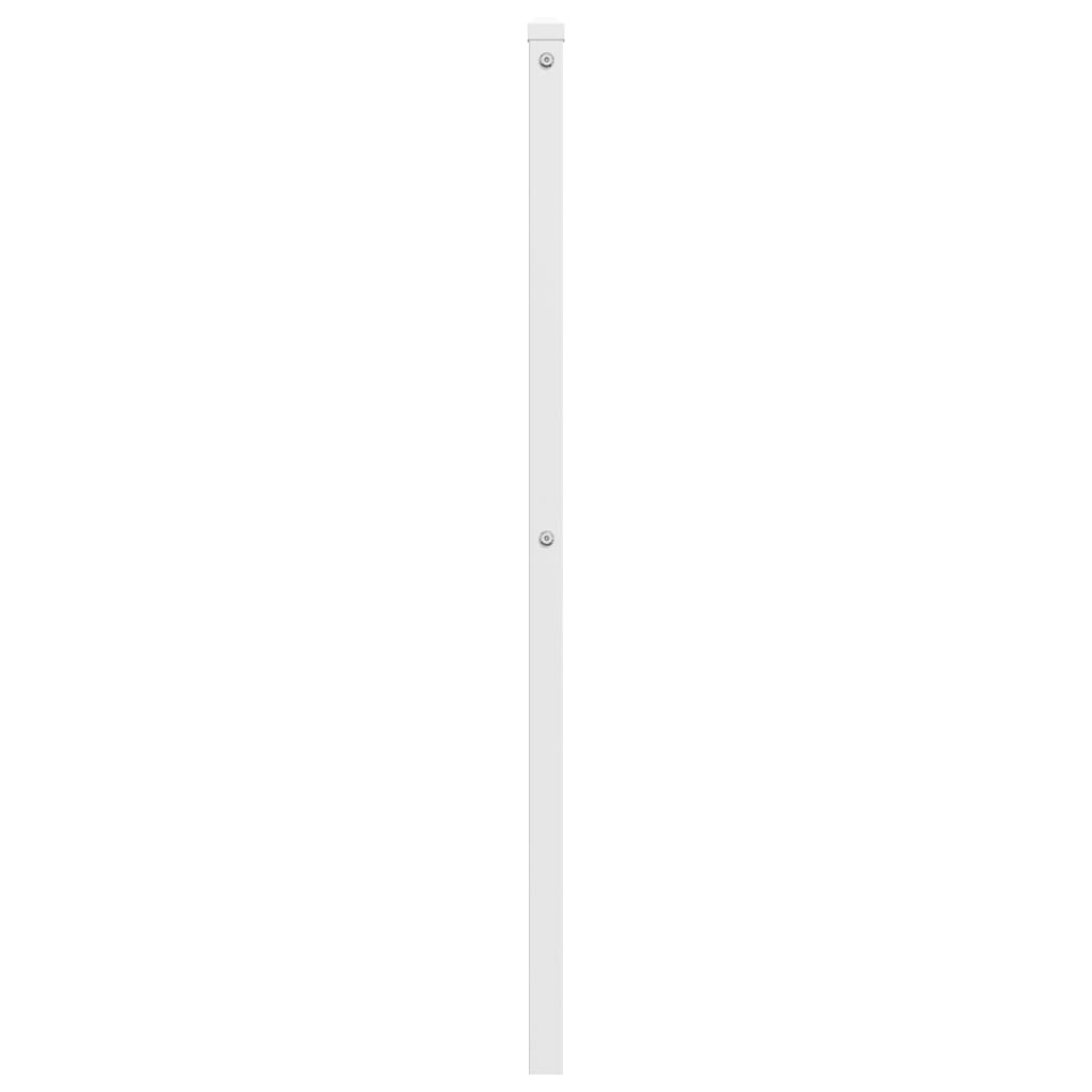 Vervangend hoofdbord 150 cm metaal wit is nu te koop bij PeponiXL, paradijselijk wonen!