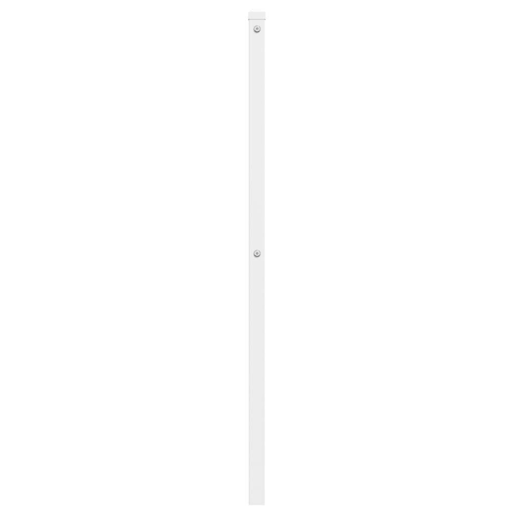 Vervangend hoofdbord 180 cm metaal wit is nu te koop bij PeponiXL, paradijselijk wonen!