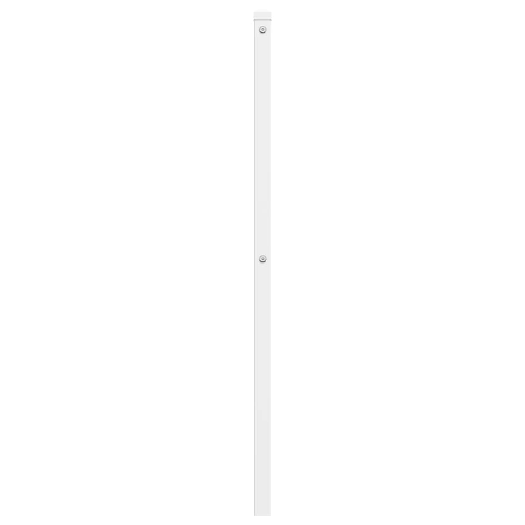 Vervangend hoofdbord 200 cm metaal wit is nu te koop bij PeponiXL, paradijselijk wonen!