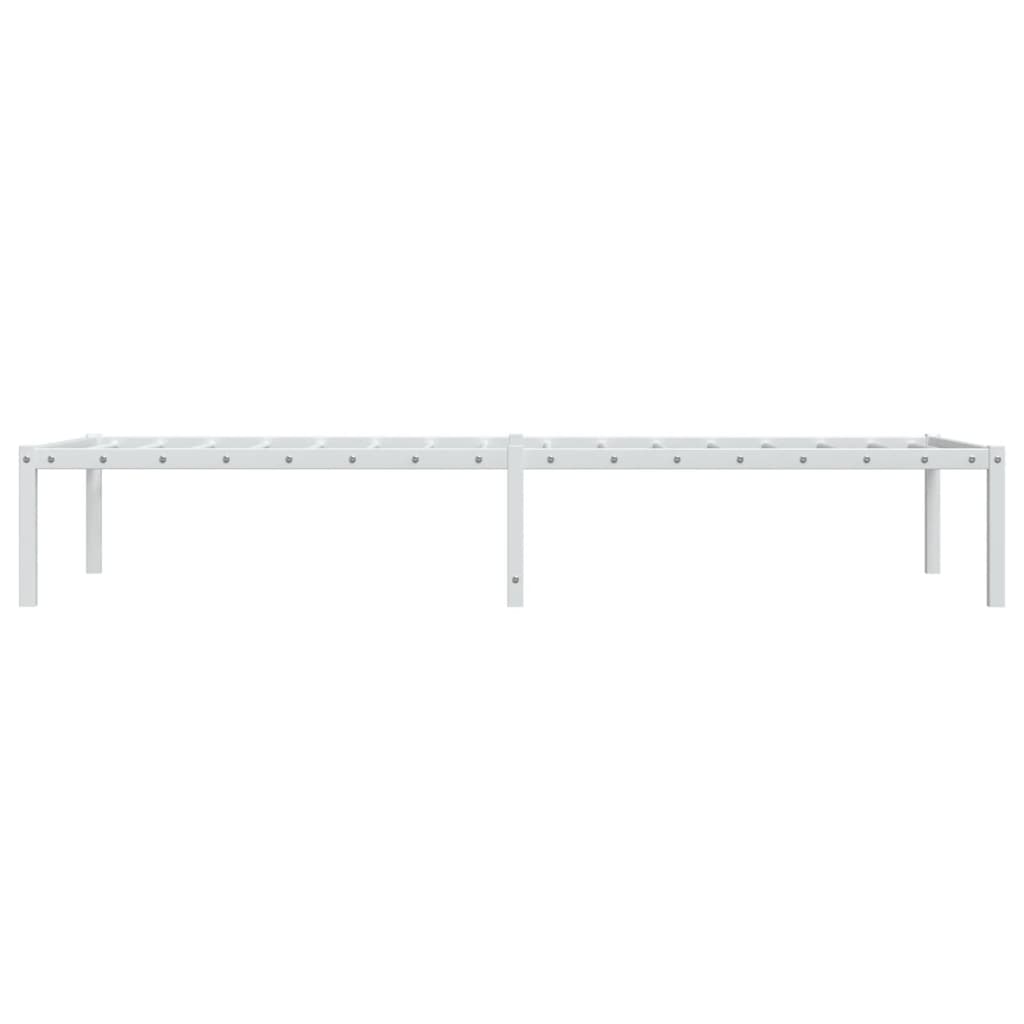 Bedframe metaal wit 80x200 cm is nu te koop bij PeponiXL, paradijselijk wonen!