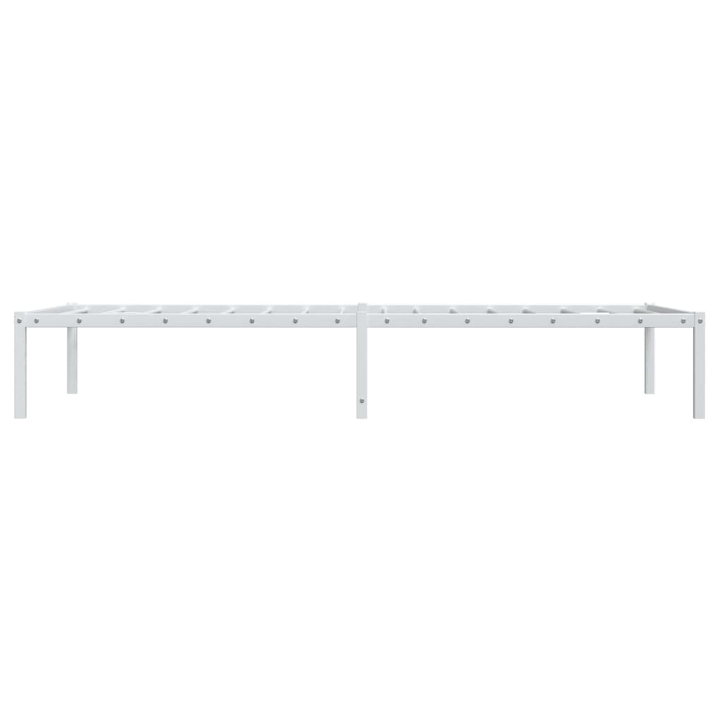Bedframe metaal wit 90x200 cm is nu te koop bij PeponiXL, paradijselijk wonen!