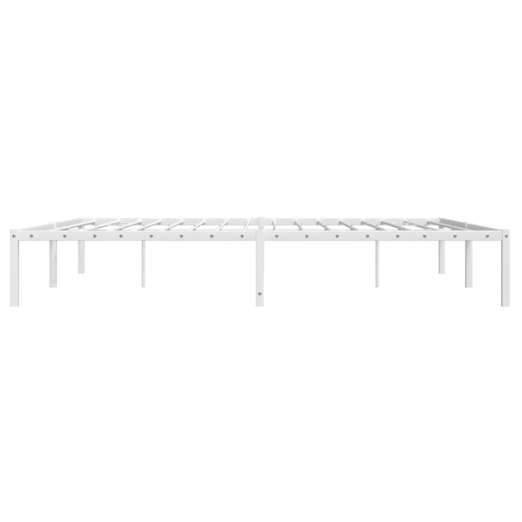 Bedframe metaal wit 180x200 cm is nu te koop bij PeponiXL, paradijselijk wonen!