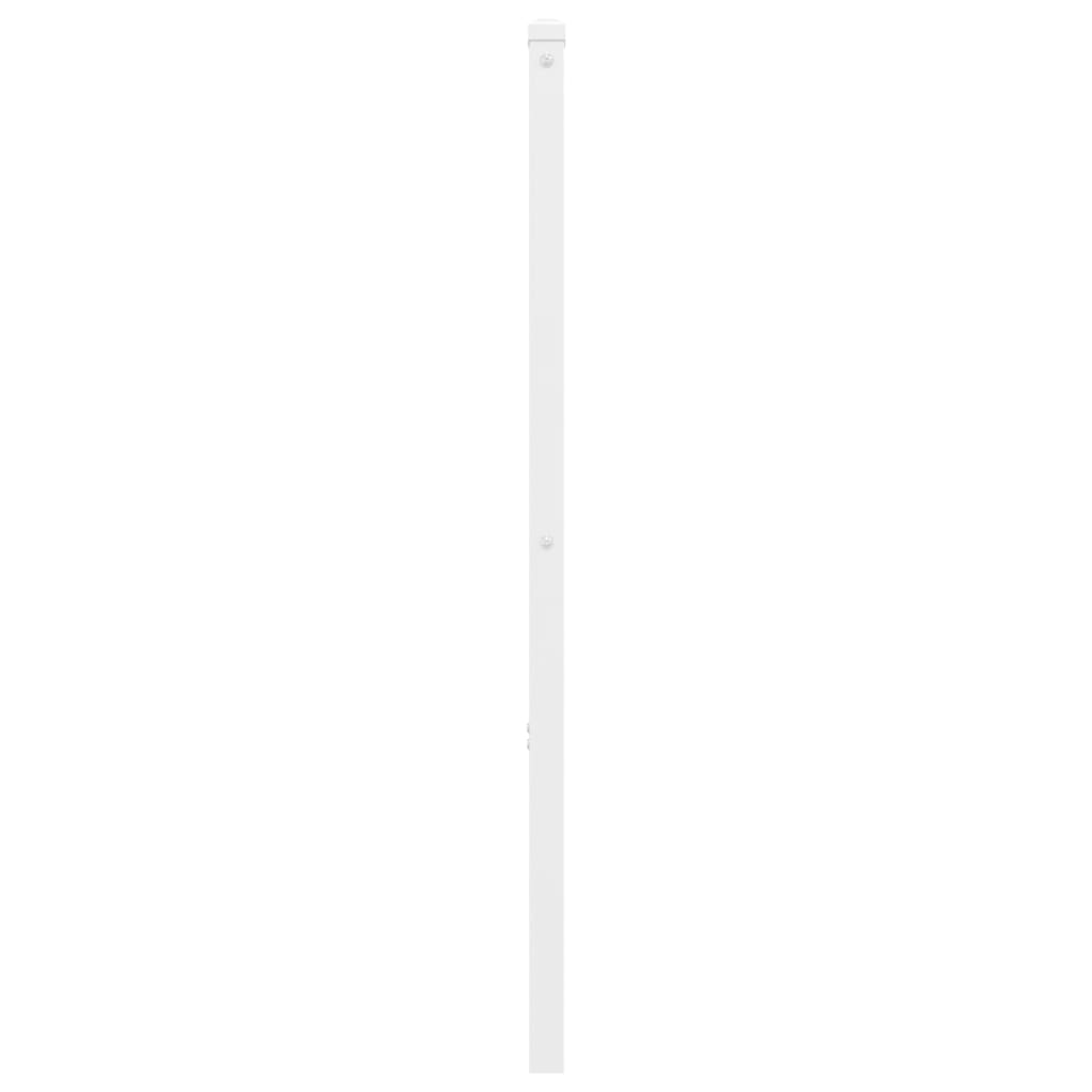 Vervangend hoofdbord 193 cm metaal wit is nu te koop bij PeponiXL, paradijselijk wonen!