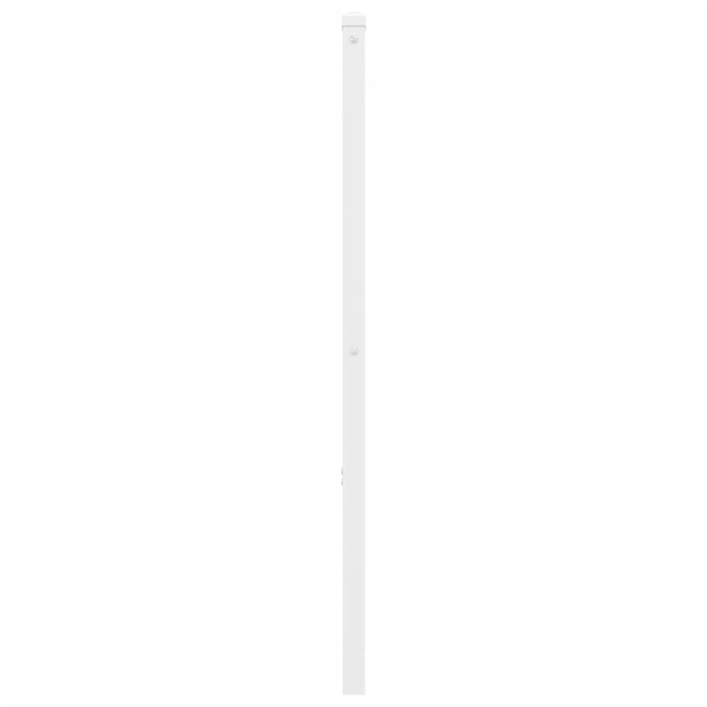 Vervangend hoofdbord 200 cm metaal wit is nu te koop bij PeponiXL, paradijselijk wonen!