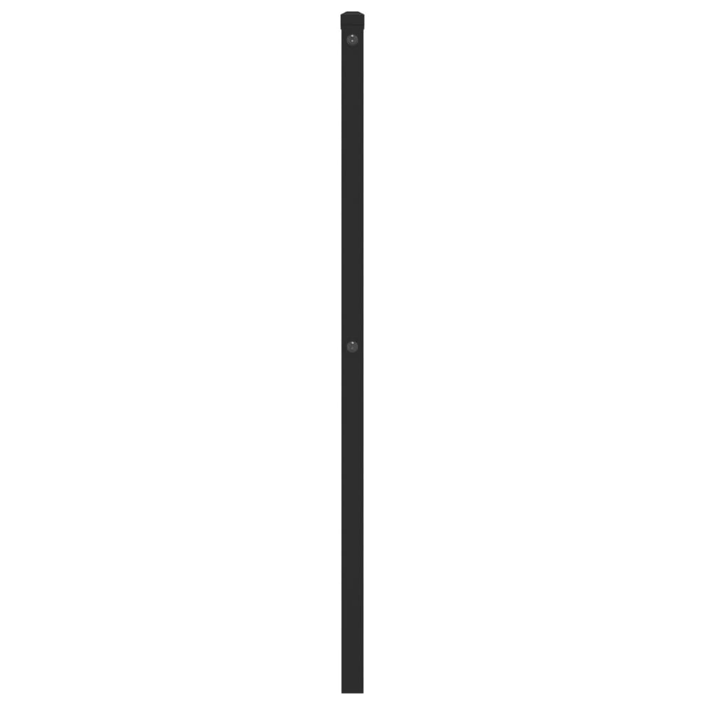 Vervangend hoofdbord 80 cm metaal zwart is nu te koop bij PeponiXL, paradijselijk wonen!