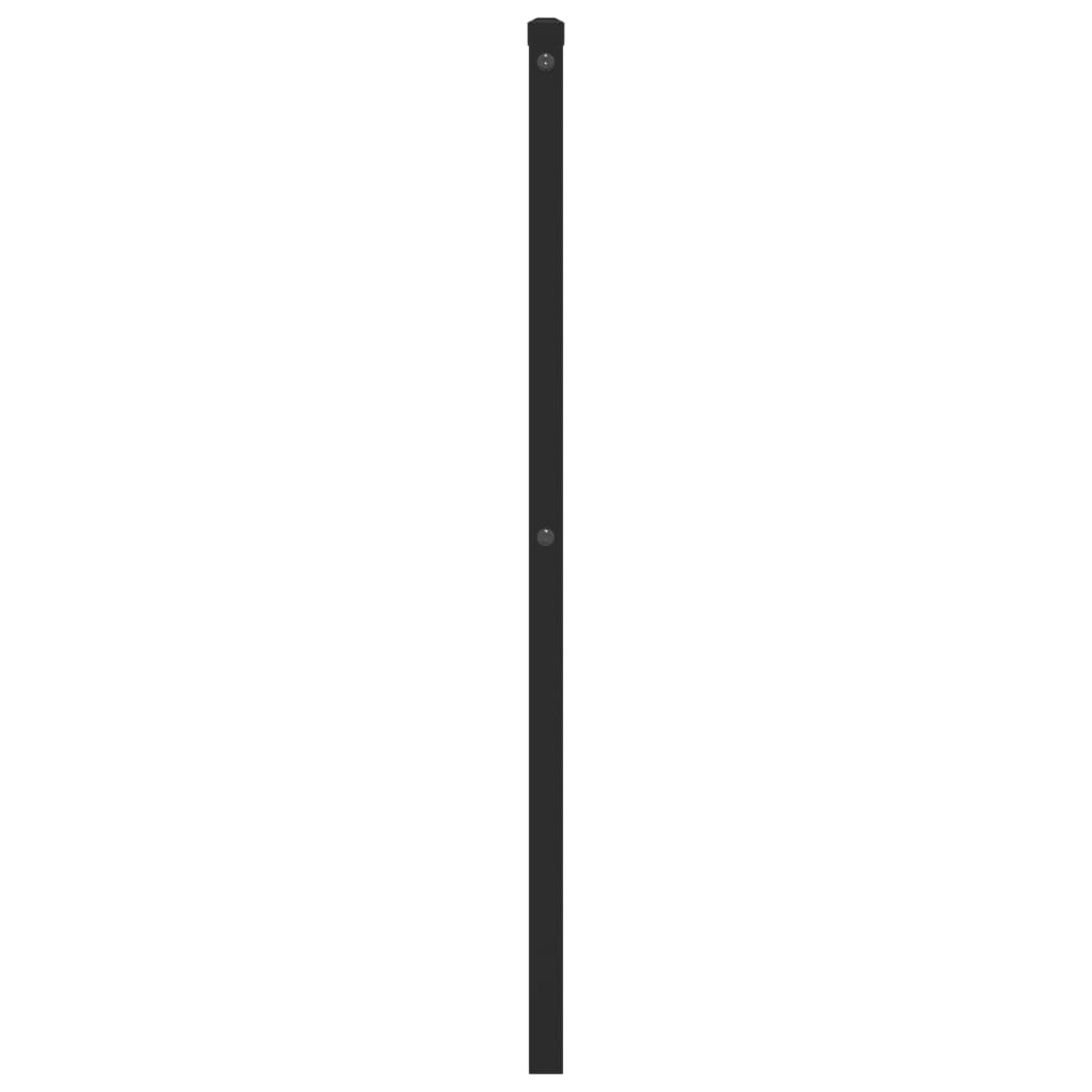 Vervangend hoofdbord 100 cm metaal zwart is nu te koop bij PeponiXL, paradijselijk wonen!