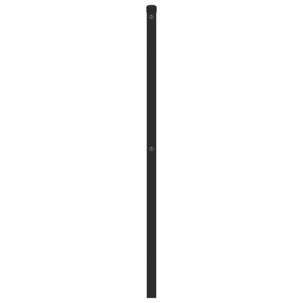 Vervangend hoofdbord 107 cm metaal zwart is nu te koop bij PeponiXL, paradijselijk wonen!