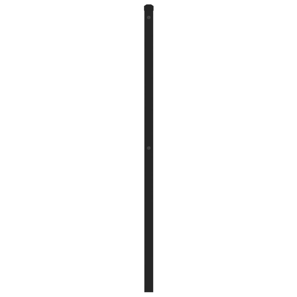 Vervangend hoofdbord 150 cm metaal zwart is nu te koop bij PeponiXL, paradijselijk wonen!