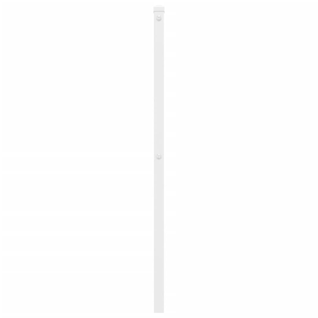 Vervangend hoofdbord 100 cm metaal wit is nu te koop bij PeponiXL, paradijselijk wonen!