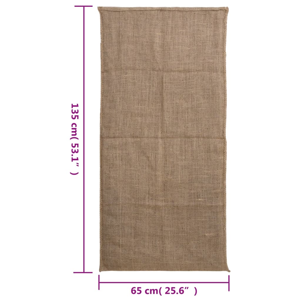 Jutezakken 5 stuks 220 g/m² 65x135 cm 100% jute is nu te koop bij PeponiXL, paradijselijk wonen!