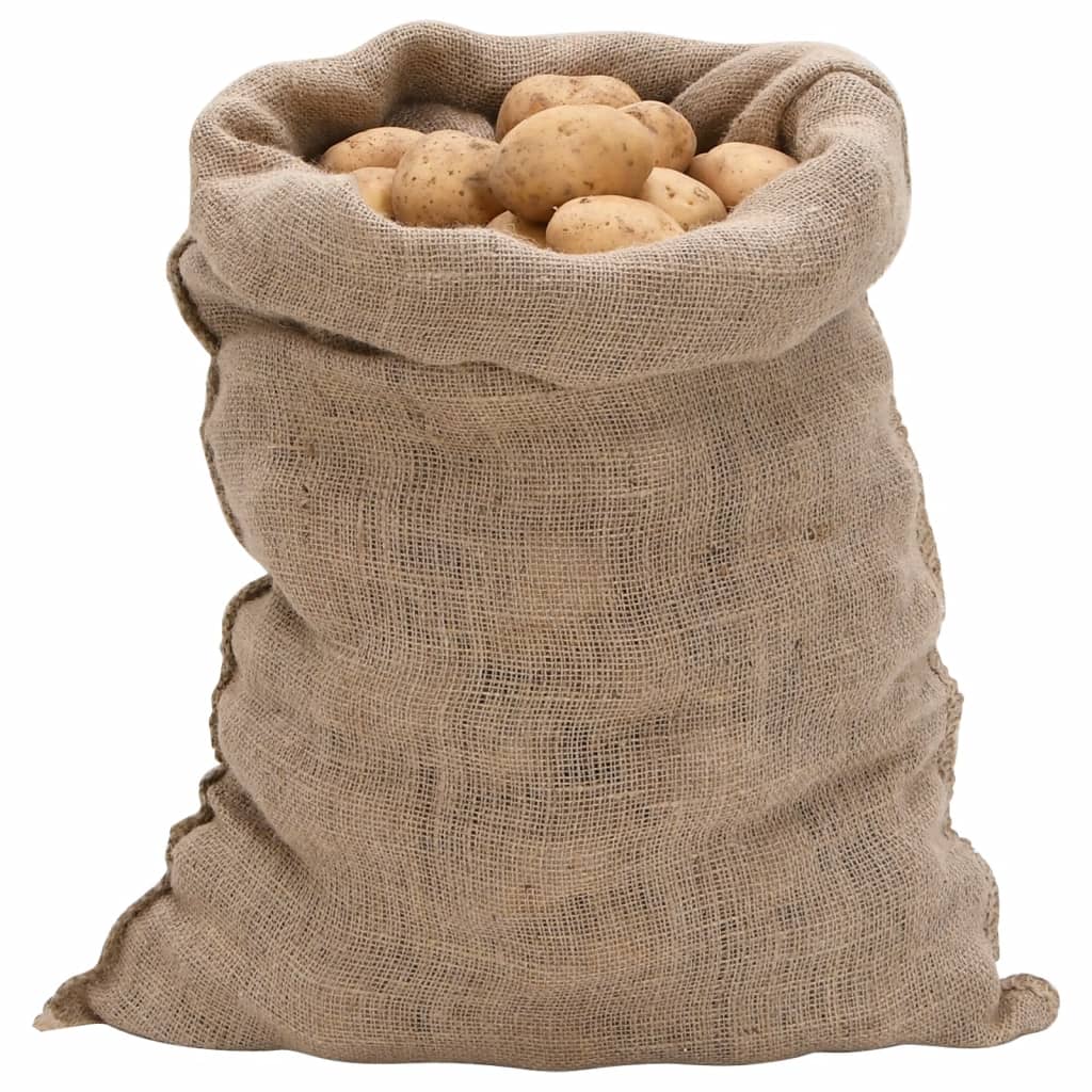 Jutezakken 30 stuks 220 g/m² 60x105 cm 100% jute is nu te koop bij PeponiXL, paradijselijk wonen!
