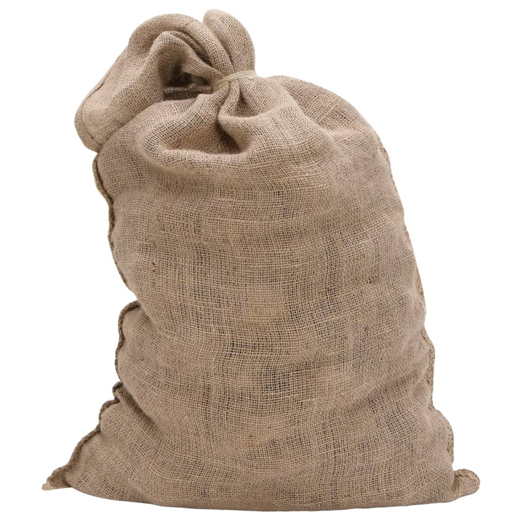 Jutezakken 30 stuks 220 g/m² 60x105 cm 100% jute is nu te koop bij PeponiXL, paradijselijk wonen!