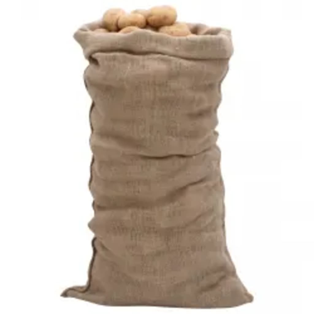 Jutezakken 30 stuks 220 g/m² 65x135 cm 100% jute is nu te koop bij PeponiXL, paradijselijk wonen!