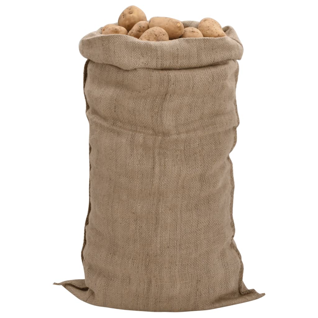 Jutezakken 30 stuks 340 g/m² 65x135 cm 100% jute is nu te koop bij PeponiXL, paradijselijk wonen!