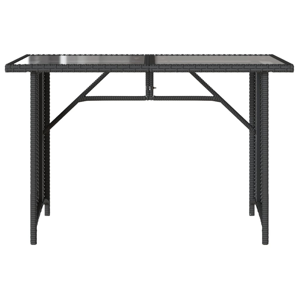2-delige Tuinset met kussens poly rattan zwart is nu te koop bij PeponiXL, paradijselijk wonen!