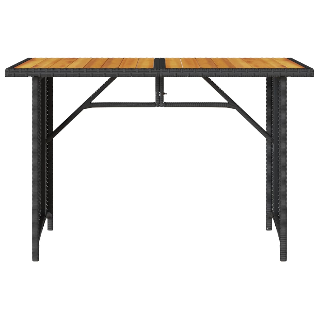 2-delige Tuinset met kussens poly rattan zwart is nu te koop bij PeponiXL, paradijselijk wonen!