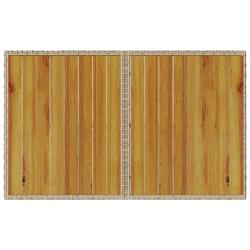 2-delige Tuinset met kussens poly rattan beige is nu te koop bij PeponiXL, paradijselijk wonen!