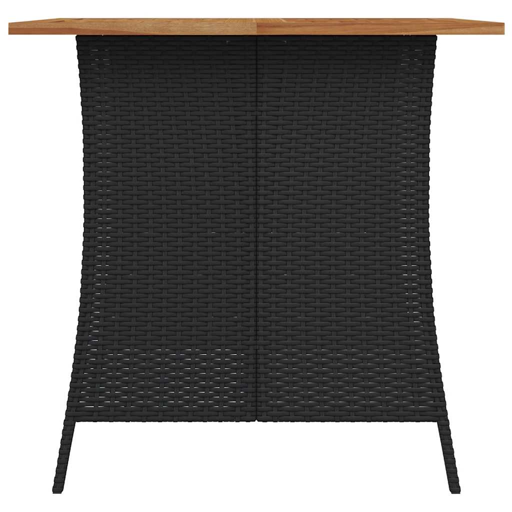 5-delige Tuinset met kussens poly rattan zwart is nu te koop bij PeponiXL, paradijselijk wonen!