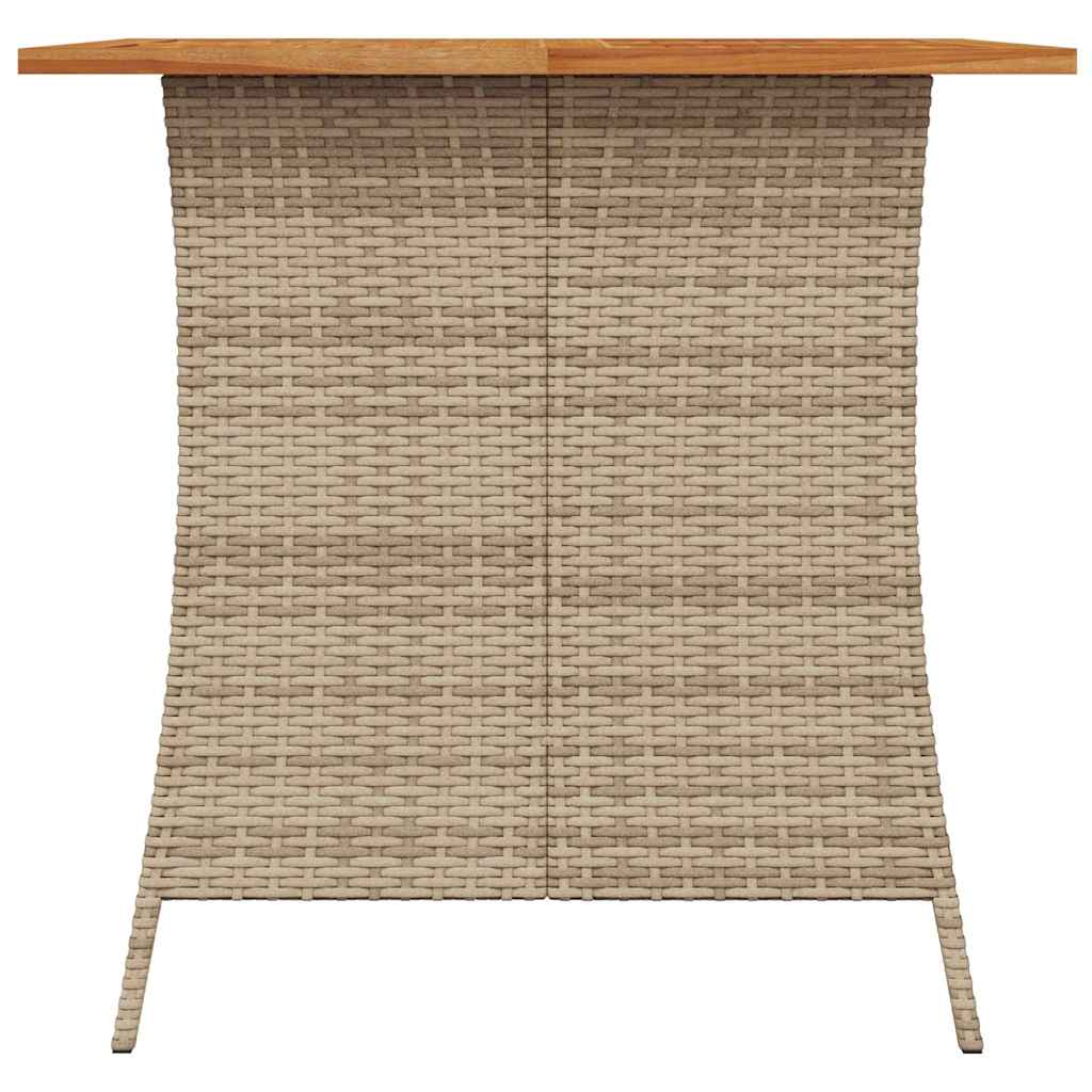 5-delige Tuinset met kussens poly rattan beige is nu te koop bij PeponiXL, paradijselijk wonen!
