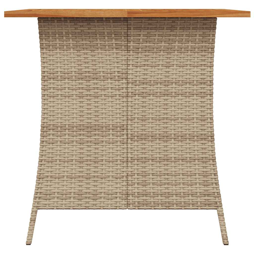 5-delige Tuinset met kussens poly rattan beige is nu te koop bij PeponiXL, paradijselijk wonen!