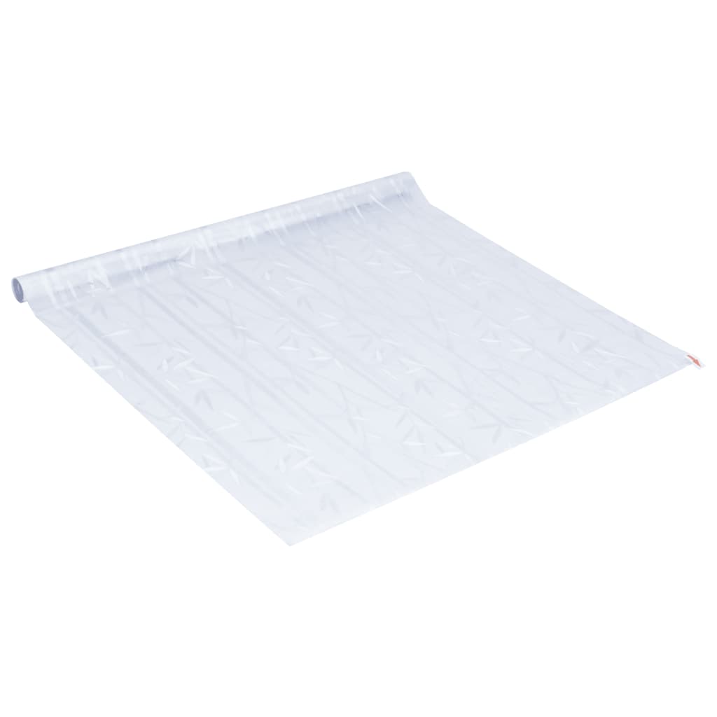 Raamfolie bamboepatroon mat 45x500 cm PVC is nu te koop bij PeponiXL, paradijselijk wonen!