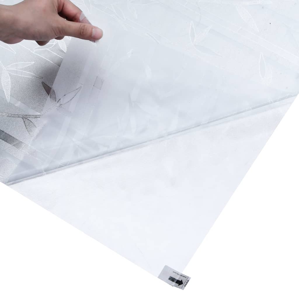 Raamfolie bamboepatroon mat 45x500 cm PVC is nu te koop bij PeponiXL, paradijselijk wonen!