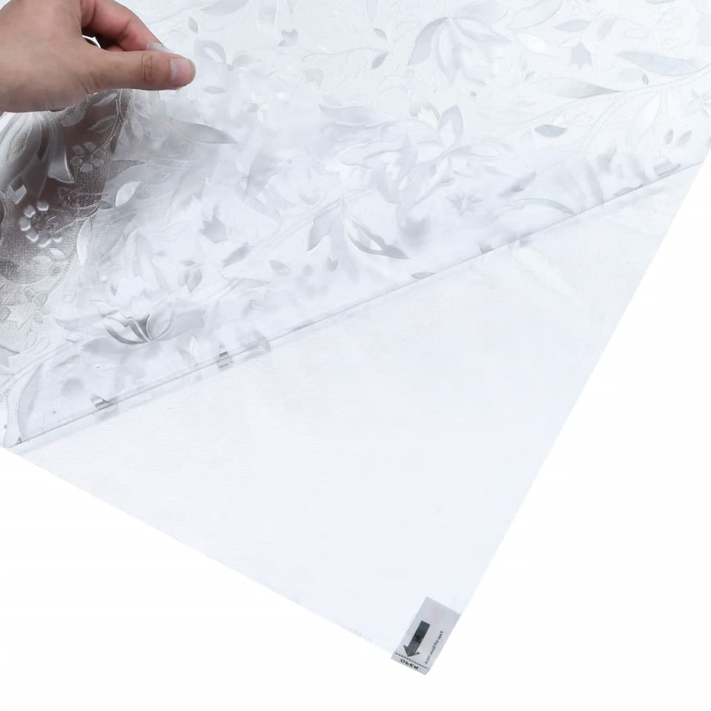 Raamfolie bloemenpatroon mat 60x500 cm PVC is nu te koop bij PeponiXL, paradijselijk wonen!