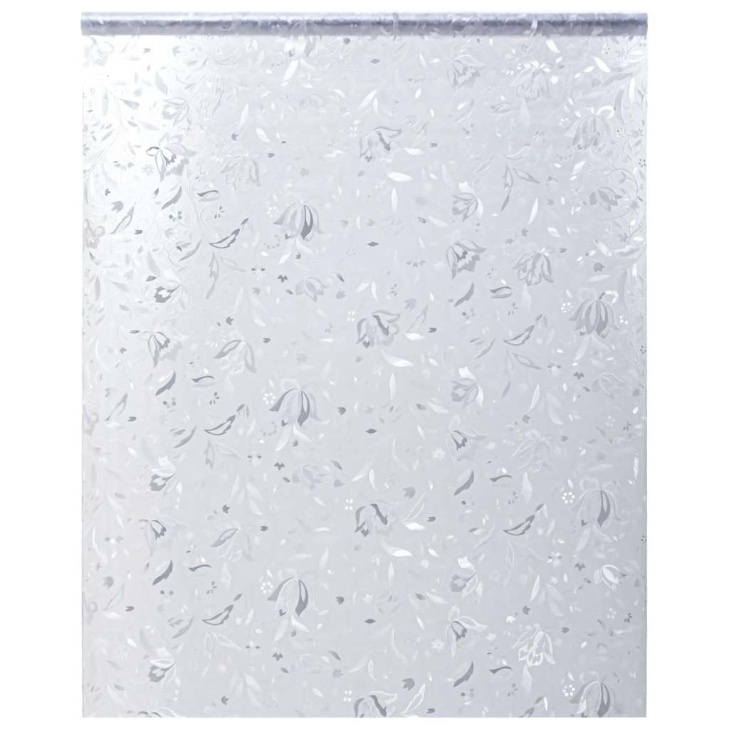 Raamfolie bloemenpatroon mat 90x500 cm PVC is nu te koop bij PeponiXL, paradijselijk wonen!