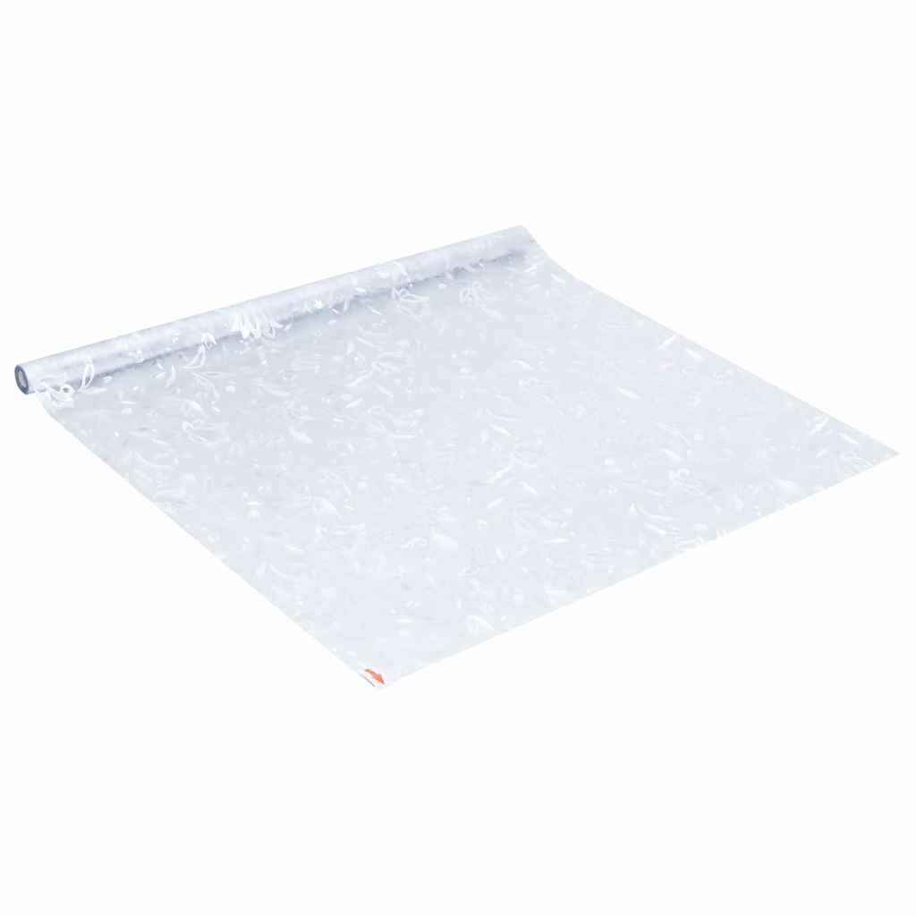 Raamfolie bloemenpatroon mat 90x500 cm PVC is nu te koop bij PeponiXL, paradijselijk wonen!