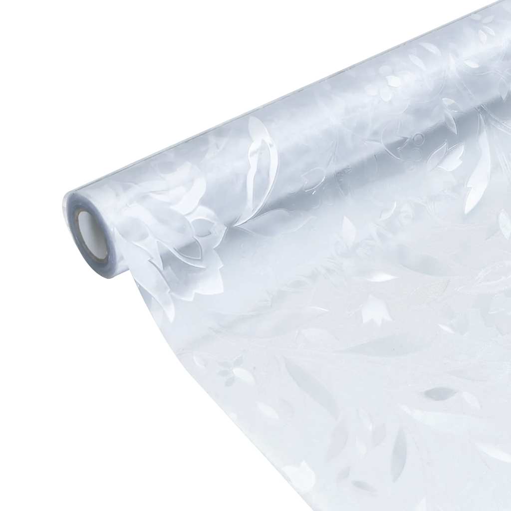 Raamfolie bloemenpatroon mat 90x500 cm PVC is nu te koop bij PeponiXL, paradijselijk wonen!