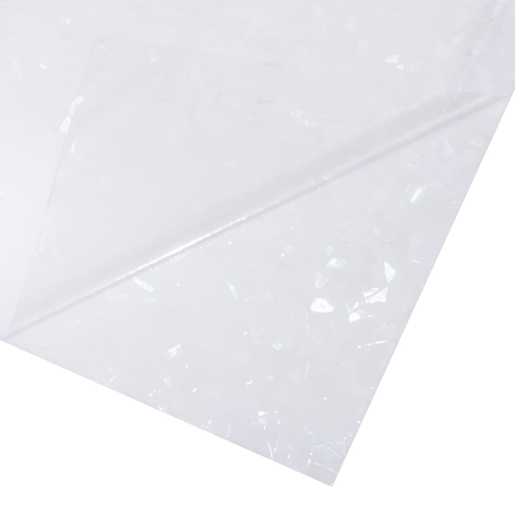 Raamfolie 3D regenboogpatroon mat 60x2000 cm PVC is nu te koop bij PeponiXL, paradijselijk wonen!