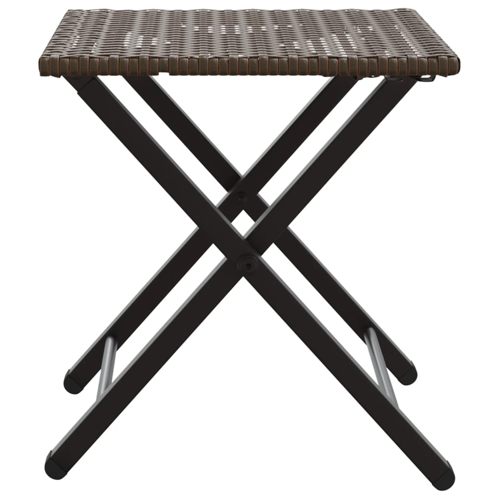 5-delige Tuinset inklapbaar poly rattan bruin is nu te koop bij PeponiXL, paradijselijk wonen!