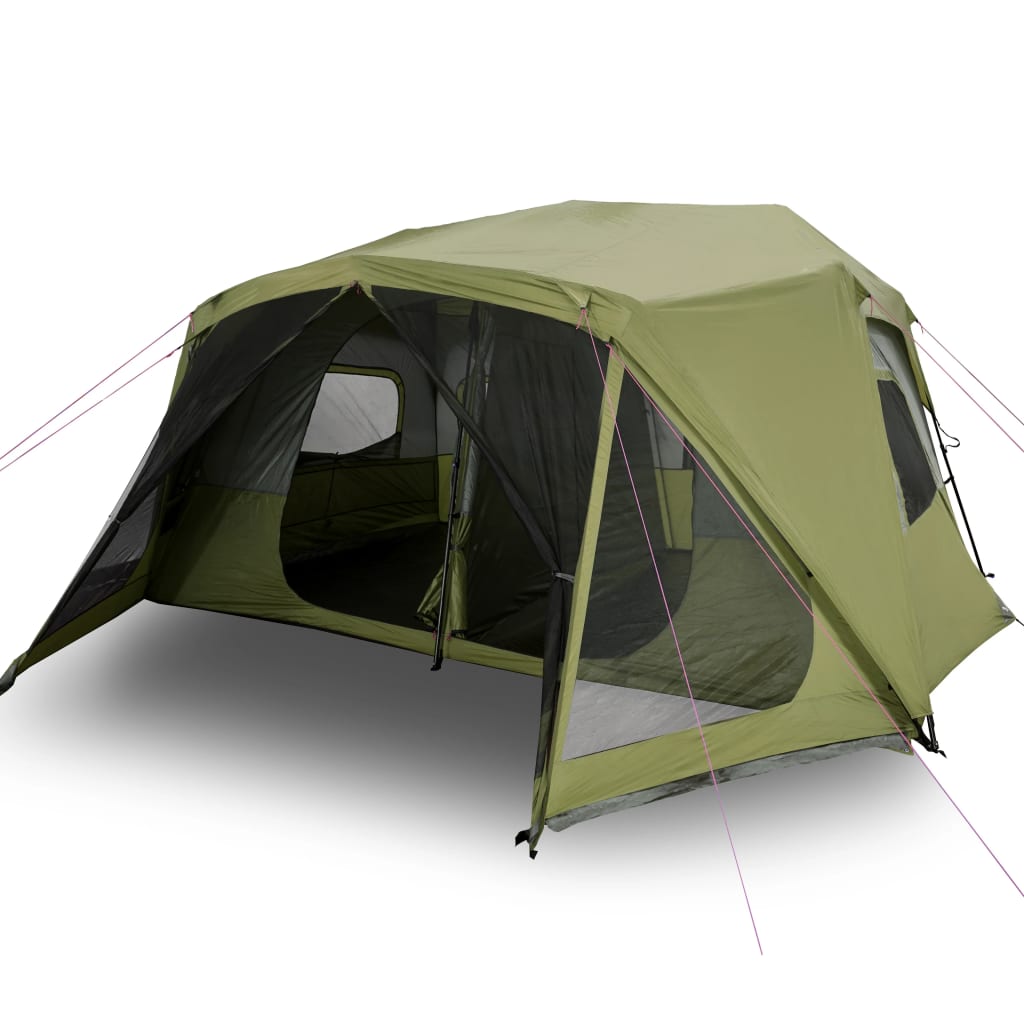 Tent 10-persoons waterdicht snelontgrendeling groen is nu te koop bij PeponiXL, paradijselijk wonen!