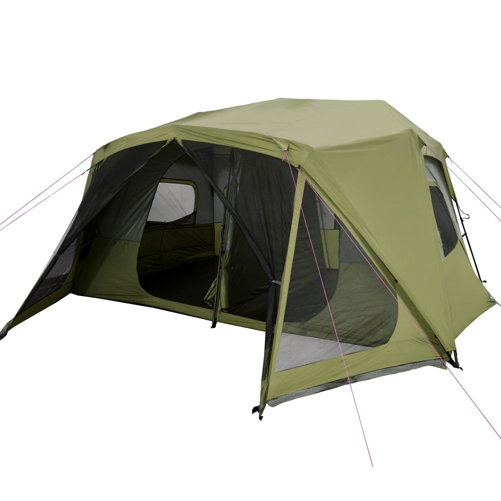Tent 10-persoons waterdicht snelontgrendeling groen is nu te koop bij PeponiXL, paradijselijk wonen!