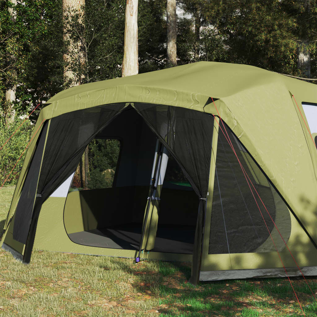 Tent 10-persoons waterdicht snelontgrendeling groen is nu te koop bij PeponiXL, paradijselijk wonen!