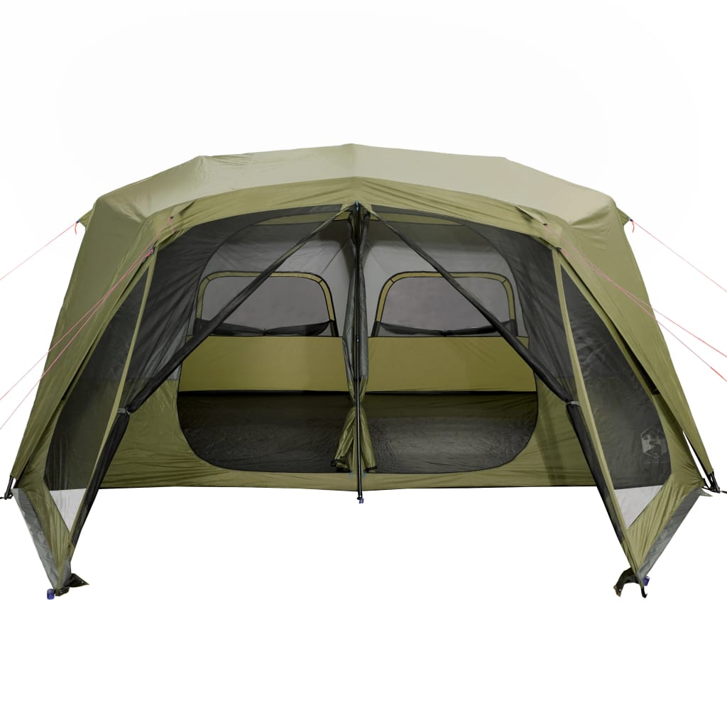 Tent 10-persoons waterdicht snelontgrendeling groen is nu te koop bij PeponiXL, paradijselijk wonen!