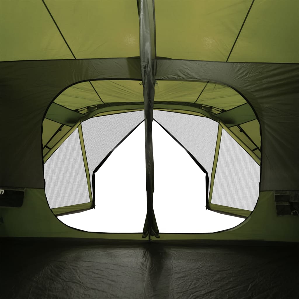Tent 10-persoons waterdicht snelontgrendeling groen is nu te koop bij PeponiXL, paradijselijk wonen!