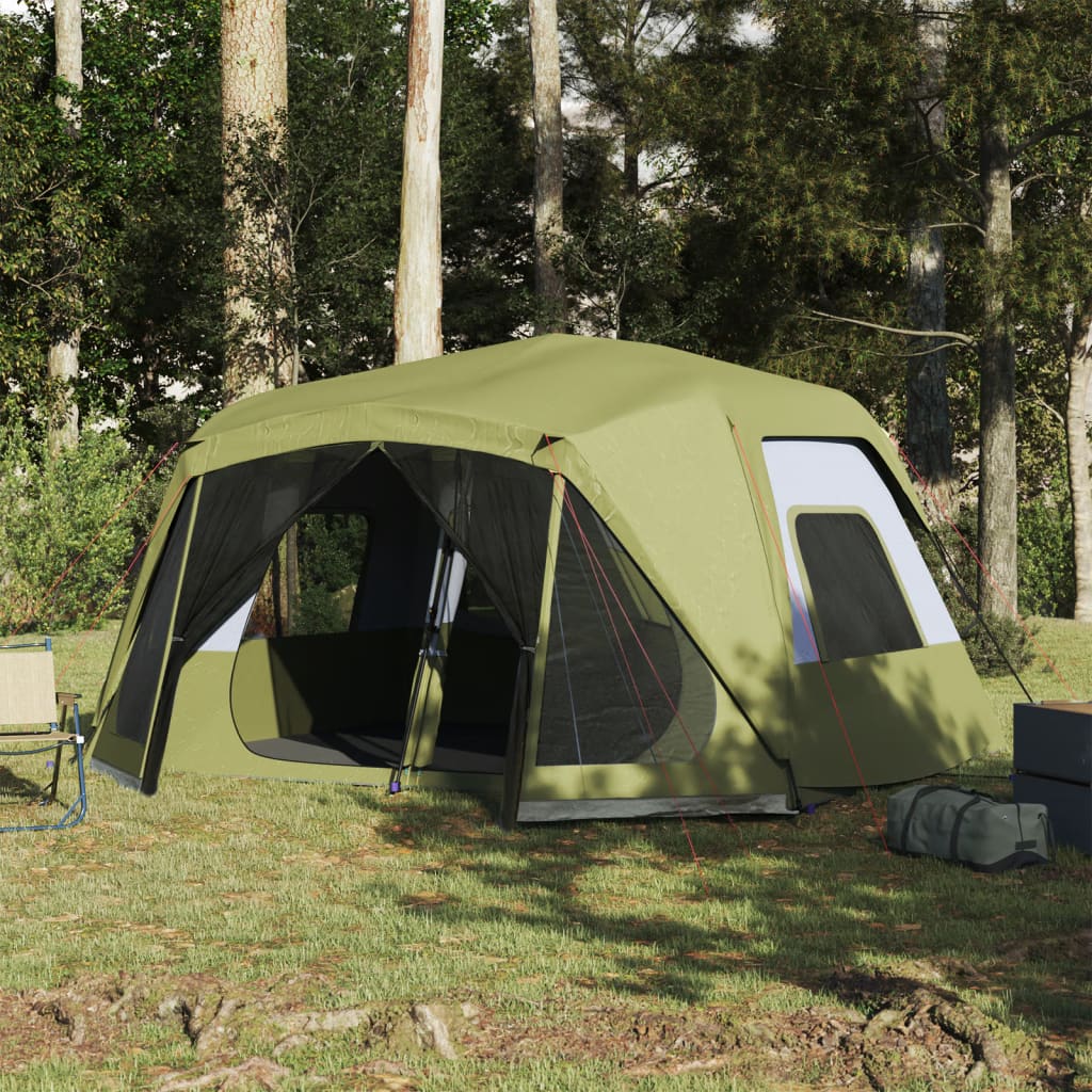 Tent 10-persoons waterdicht snelontgrendeling groen is nu te koop bij PeponiXL, paradijselijk wonen!