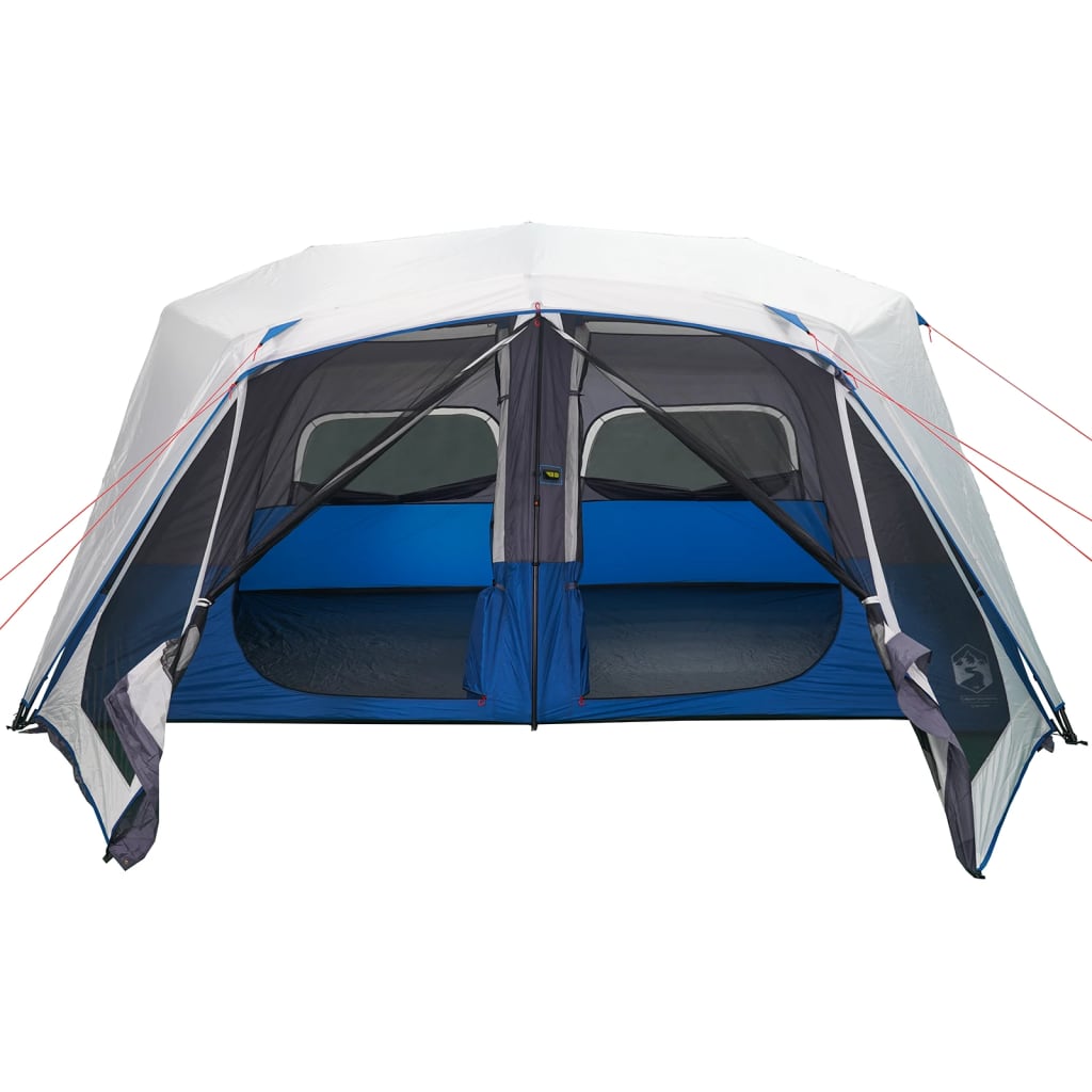 Tent met LED 10-persoons snelontgrendeling lichtblauw is nu te koop bij PeponiXL, paradijselijk wonen!