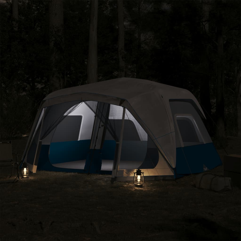 Tent met LED 10-persoons snelontgrendeling lichtgroen is nu te koop bij PeponiXL, paradijselijk wonen!