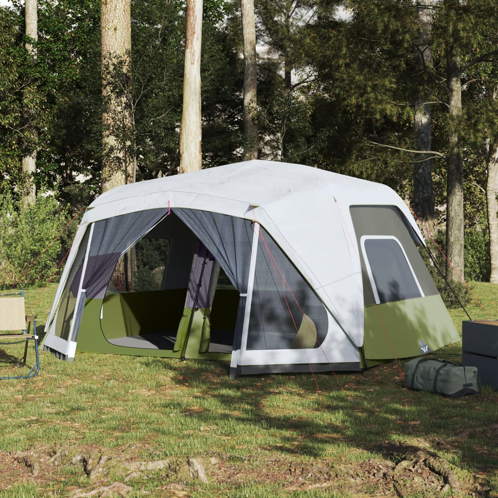 Tent met LED 10-persoons snelontgrendeling lichtgroen is nu te koop bij PeponiXL, paradijselijk wonen!