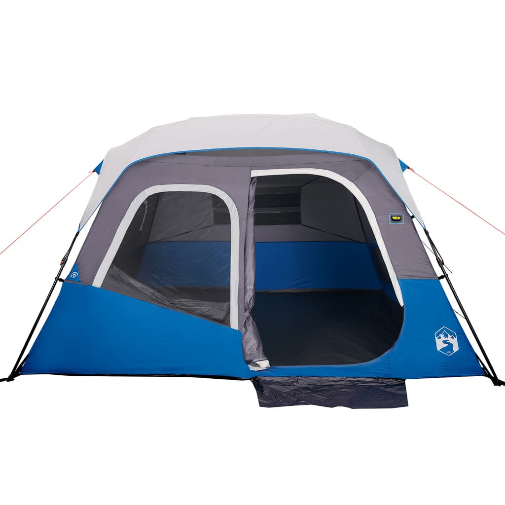 Tent met LED 6-persoons snelontgrendeling lichtblauw is nu te koop bij PeponiXL, paradijselijk wonen!