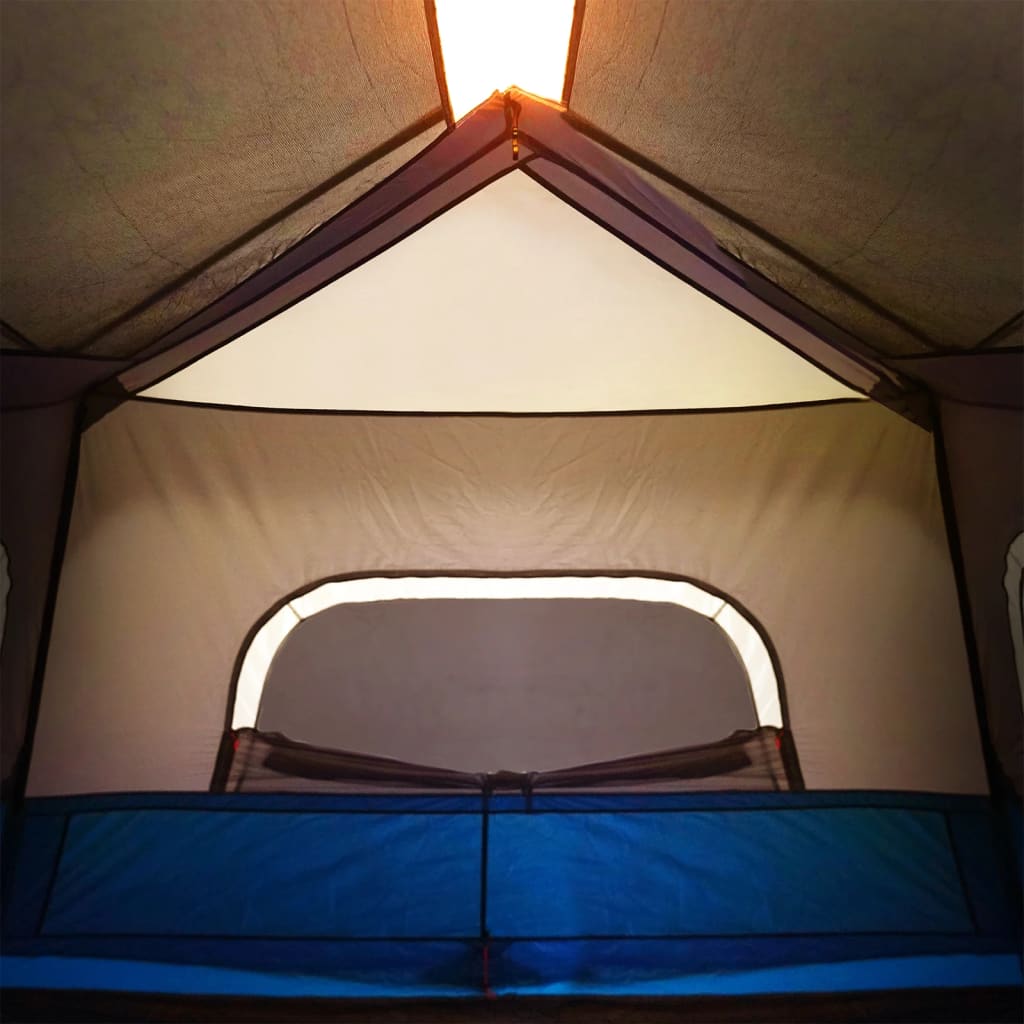 Tent met LED 6-persoons snelontgrendeling lichtblauw is nu te koop bij PeponiXL, paradijselijk wonen!